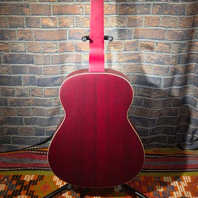 Liberty Square-Neck Resonator Slide Guitar Cherry Sunburst image 11