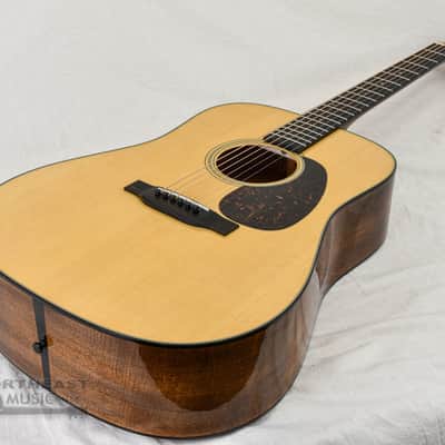 C.F. Martin Custom Shop Dreadnought w/ Figured Koa Back & Sides (Used) image 10