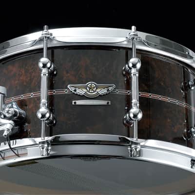 Tama TBWS1465S-GCS WALNUT/BUBINGA STAR Reserve Snare Drum #3 14"×6.5" image 2