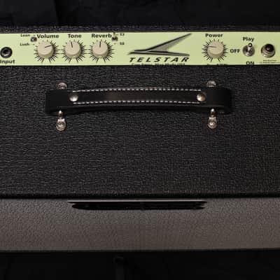 Carr Telstar Combo Amplifier Black Tolex Mint Faceplate image 4