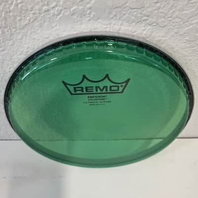 8"REMO Emperor Colortone Clear green drum head image 2