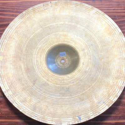 Zildjian Vintage 1950s Avedis 15” Hi-Hat Pair (644gr, 652gr) Good Condition -Light! image 6