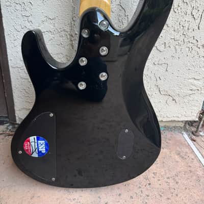 ESP LTD B-50 BASS- Active -superb action - black satin image 4