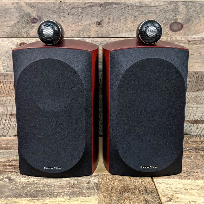Bowers & Wilkins B&W 805 D3 Bookshelf Speakers (Pair) In Rosenut mint with boxes image 1