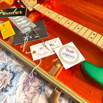 2005 Fender Stratocaster "CANDY GREEN" Eric Clapton Signature Model + OHSC image 11