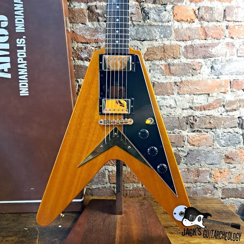 2017 Epiphone Joe Bonamassa Signature ’58 AMOS Korina Flying V…