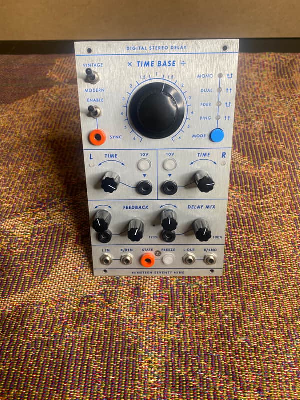 1979 Digital Stereo Delay 4U Module Nineteen Seventy Nine image 1