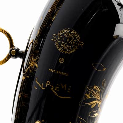 Selmer Paris 94BL 'Supreme' Tenor Saxophone in Black Lacquer SN N.858975 image 2