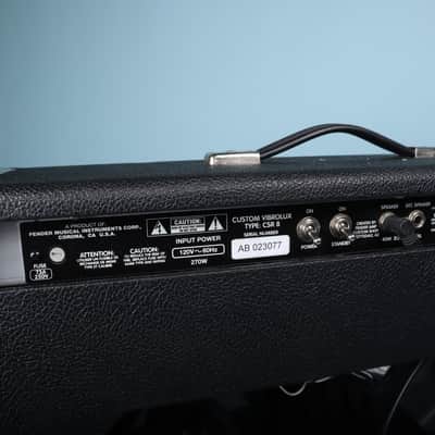 2005 Fender Custom Vibrolux Reverb 2x10 Professional Tube Amplifier image 10