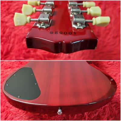 1998 Bacchus BSG-68V SG Standard - Vintage Series - Cherry  - All Original - Made In Japan MIJ image 18
