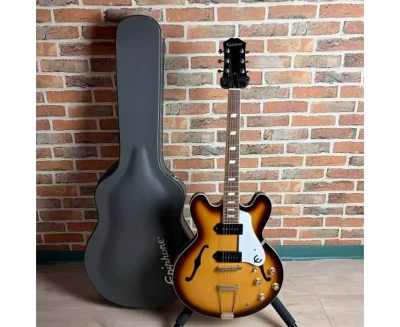 EPIPHONE - CASINO USA VINTAGE SUNBURST + ETUI image 1