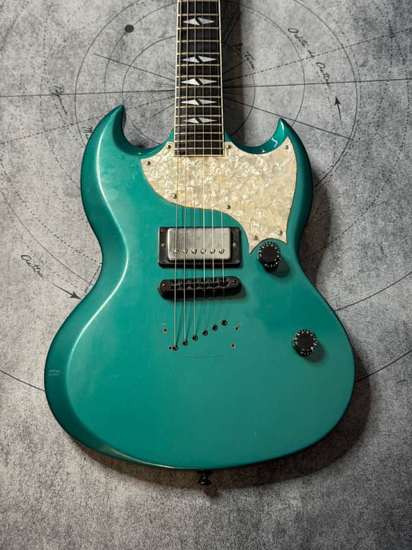Gibson SG '90 Single 1988 - 1990 - Metallic Turquoise image 1