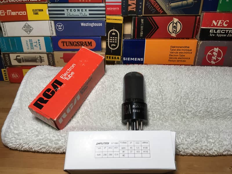 1 x NOS RCA 6V6GT Power/Output Tube ~ Grail Preamp Upgrade ~ Amplitrex Digitally Tested ~ Vintage HiFi Audio Smooth Warmth Balanced Stage Rich Harmonics image 1