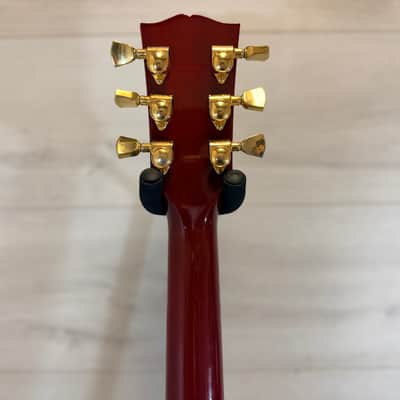 Gibson Les Paul Standard Double Cutaway Plus Trans Red – Repaired Headstock 2005 - Trans Red image 16