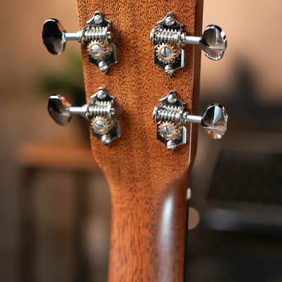 Martin Custom Shop 000-14F Old Style 18 Acoustic Guitar - Quilted Sapele with Hardshell Case image 7