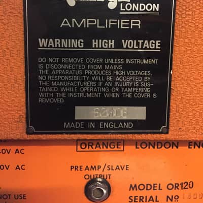 Immagine Orange OR120 Overdrive 1976 - 7