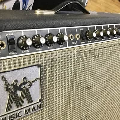 music man sixty five reverb 2x12 - alnico square magnets amplifi... image 2