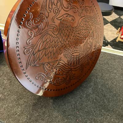 Kay Vintage Banjo 1960-s - Eagle wooden carved back with soft case image 3