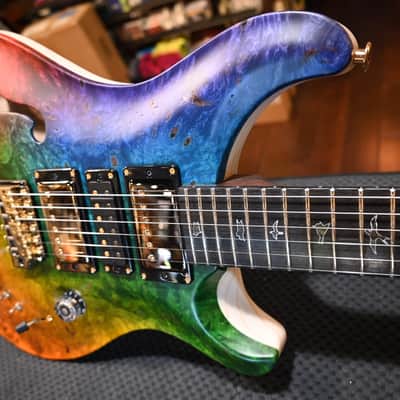 PRS Private Stock Special 24 Semi-Hollow Satin Stoned Burl #9376 image 8