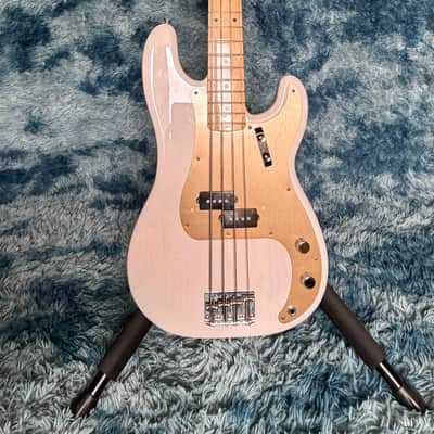 Fender American Original '50s Precision Bass with Maple Fretboard 2018 - White Blonde image 5