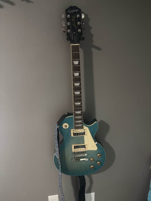 Epiphone Les Paul Modern Pro 2020s - Pacific Blue image 1