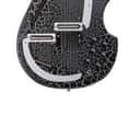 Danelectro Coral Sitar Electric Guitar Black Crackle - 21 Frets, 3 Lipstick Pickups