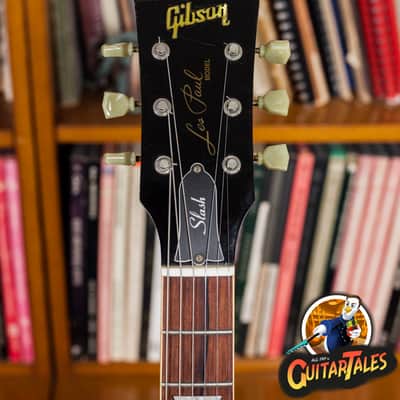 Gibson Les Paul Standard Custom Shop Slash Signature Piezo 2003 SL 055 - 1200 First Run Tobacco burst -VIDEO- image 9