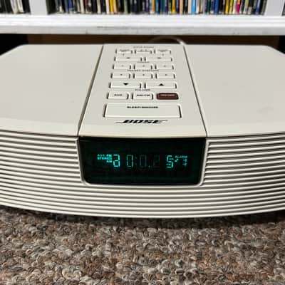 Bose Wave Radio Model AWR1-1W White w/ Remote & Cord PARTS/REPAIR READ image 9