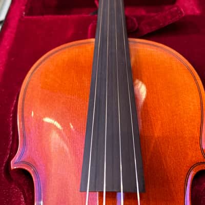 Strunal SchÃ¶nbach Stradivarious 4/4 Violin - Golden Brown SV-160 image 7