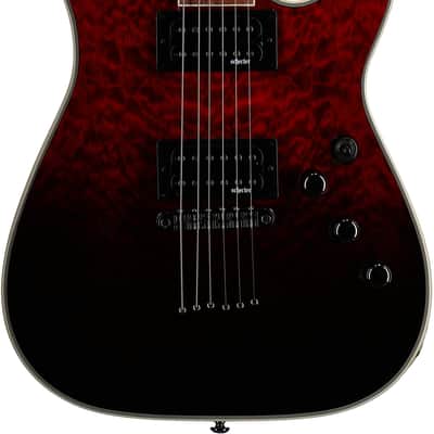 Schecter Omen Extreme-6 Electric Guitar, Blood Burst image 6