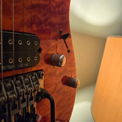 Ibanez RG920QMZ-LI Premium 2011 - 2014 - Liquid Inferno image 1