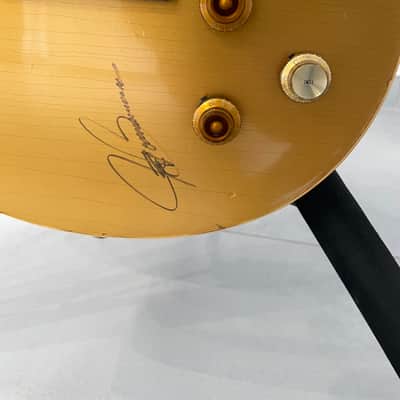 Gibson Custom Shop Joe Bonamassa Aged & Signed Les Paul Goldtop image 8