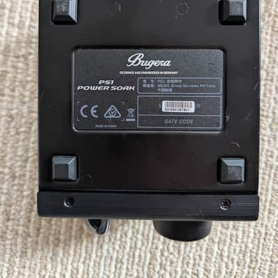 Bugera PS1 Power Soak 100-Watt Attenuator 2020's - Black image 4