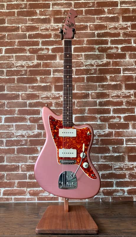 Mario Guitars Jazz-Style Offset 2019 Burgundy Mist Metallic. "Authorized Mario Guitars Dealer" image 1