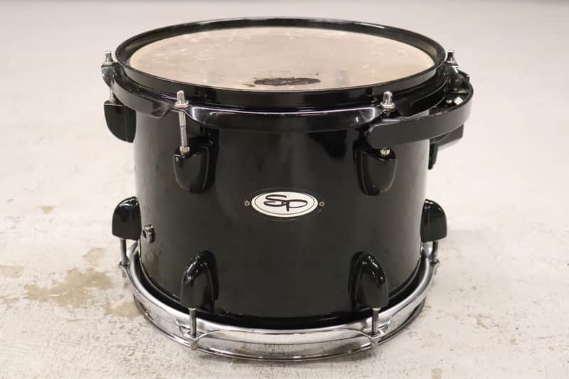 Sound Percussion 8x10 Rack Tom Drum Black image 1
