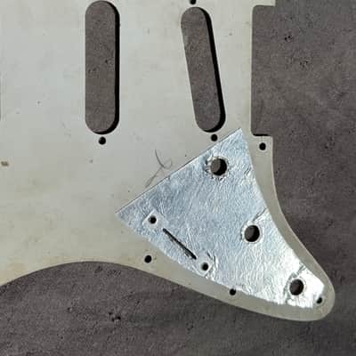 FENDER STRATOCASTER 70s PICKGUARD ORIGINAL - BWB - *CLEAN* image 5