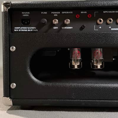 Amplified Nation Six String Sustain 50-Watt Tube Amp Head Black 2024 image 5