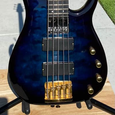 Modulus Quantum 5 5-String Bass Guitar, Q5, Graphite Neck image 5