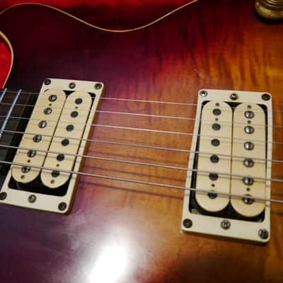 Gibson Tim Shaw Pat Number (1959 PAF reissue)  1983 double cream image 5