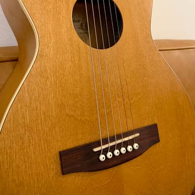 Art & Lutherie AMI Acoustic Parlor Guitar w/ Padded Bag image 5