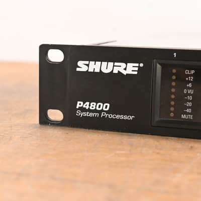 Shure P4800 4x8 Digital Signal Processor CG01TXB image 5