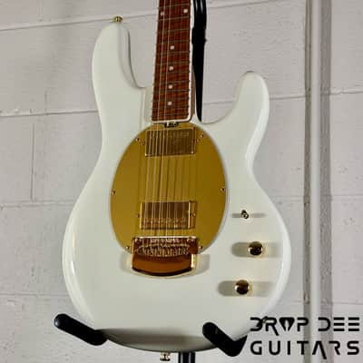 Ernie Ball Music Man Cory Wong StingRay II Deluxe Electric Guitar w/ Case-Polaris White image 4