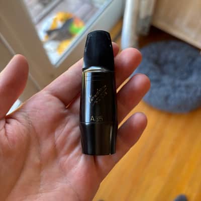 Vandoren V5 Jazz Alto Saxophone Mouthpiece - A35 2010s - Black image 1