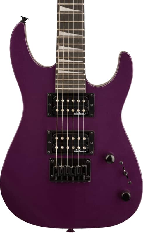 NEW Jackson JS Series JS1X Dinky Minion with Amaranth Fretboard - Pavo Purple, Comes With Pro Set Up! This Axe Will Have Your Kiddo Shredding In No Time! image 1