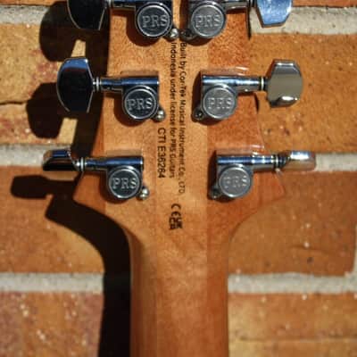 PRS SE CU2SH Custom Santana-Santana Yellow image 8