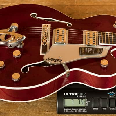 Gretsch Tennessean Hollow Body with String-Thru Bigsby and Nickel Hardware Deep Cherry image 8
