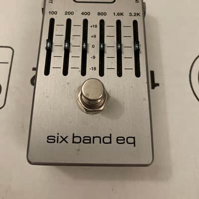 MXR M109S Six Band EQ 2016 - Present - Silver image 1