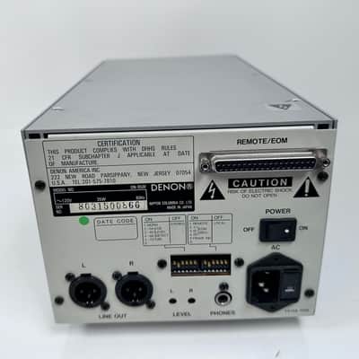 (New Old Stock) Denon DN-950FA Professional Audio CD Cart Player image 9