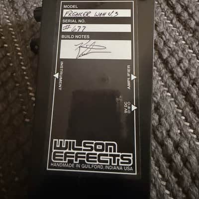 Wilson Effects Freaker Wah 2010s - Black Bild 3