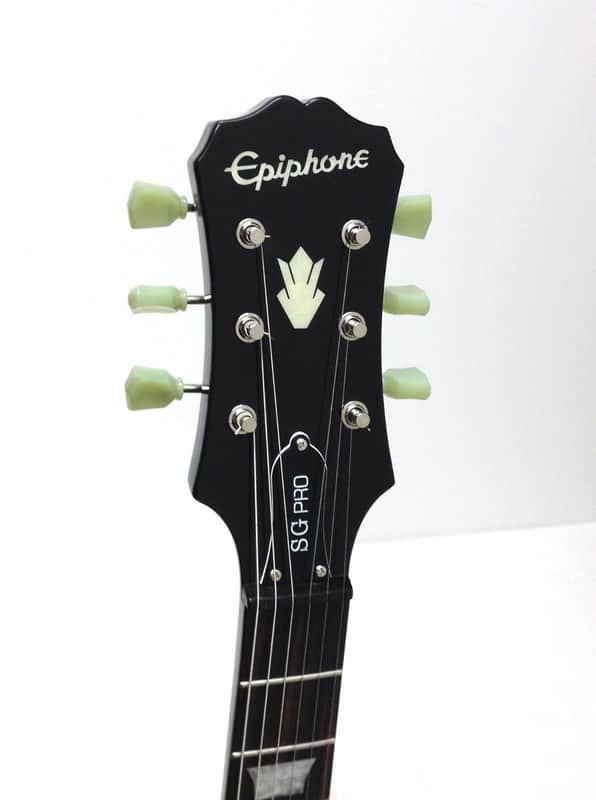 Epiphone 1966 G-400 Pro SG Ltd Ed Electric Guitar - Ebony | Reverb